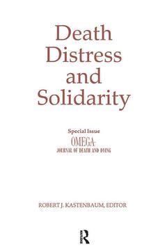 Cover of the book Death, Distress, and Solidarity