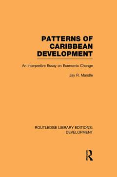 Couverture de l’ouvrage Patterns of Caribbean Development
