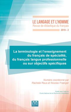 Couverture de l’ouvrage La terminologie et l'enseignement du français de spécialité, du français langue professionnelle ou sur objectifs spécifiques