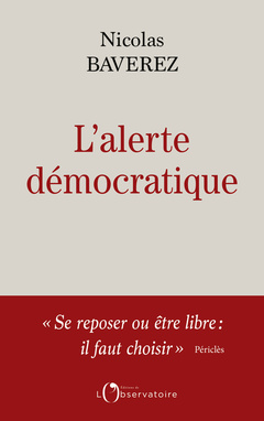 Cover of the book L'alerte démocratique