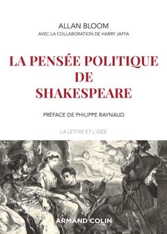 Couverture de l’ouvrage La pensée politique de Shakespeare