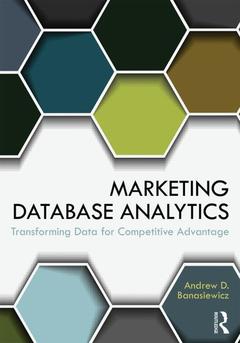 Couverture de l’ouvrage Marketing Database Analytics