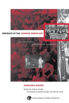 Couverture de l’ouvrage Portraits Of The Japanese Workplace
