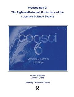 Couverture de l’ouvrage Proceedings of the Eighteenth Annual Conference of the Cognitive Science Society