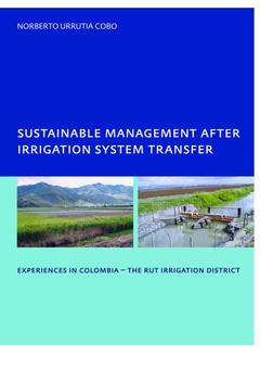 Couverture de l’ouvrage Sustainable Management After Irrigation System Transfer