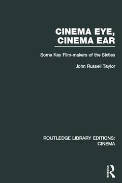 Couverture de l’ouvrage Cinema Eye, Cinema Ear