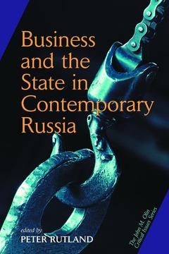 Couverture de l’ouvrage Business And State In Contemporary Russia