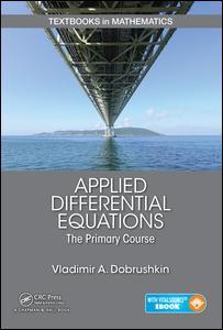 Couverture de l’ouvrage Applied Differential Equations