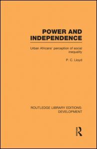 Couverture de l’ouvrage Power and Independence