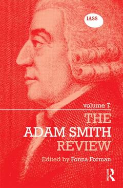 Couverture de l’ouvrage The Adam Smith Review Volume 7
