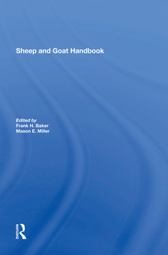 Couverture de l’ouvrage Sheep And Goat Handbook, Vol. 4