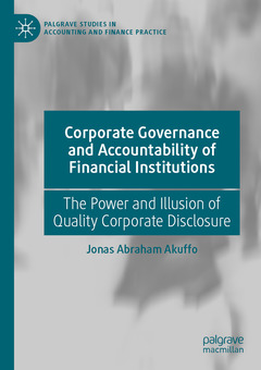 Couverture de l’ouvrage Corporate Governance and Accountability of Financial Institutions