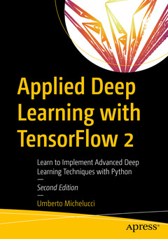 Couverture de l’ouvrage Applied Deep Learning with TensorFlow 2