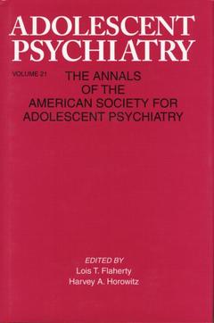 Couverture de l’ouvrage Adolescent Psychiatry, V. 21