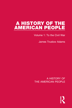 Couverture de l’ouvrage A History of the American People