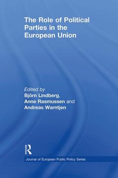 Couverture de l’ouvrage The Role of Political Parties in the European Union