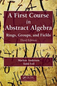 Couverture de l’ouvrage A First Course in Abstract Algebra