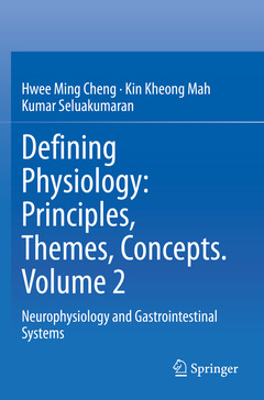 Couverture de l’ouvrage Defining Physiology: Principles, Themes, Concepts. Volume 2