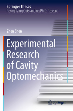 Couverture de l’ouvrage Experimental Research of Cavity Optomechanics