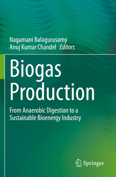 Couverture de l’ouvrage Biogas Production