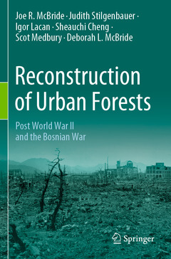 Couverture de l’ouvrage Reconstruction of Urban Forests