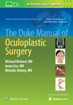 Couverture de l’ouvrage The Duke Manual of Oculoplastic Surgery