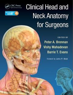 Couverture de l’ouvrage Clinical Head and Neck Anatomy for Surgeons