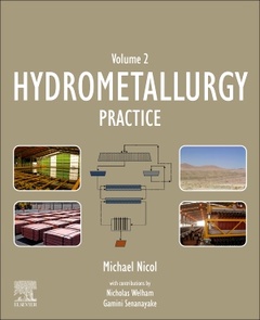 Couverture de l’ouvrage Hydrometallurgy