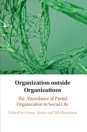 Cover of the book Organization outside Organizations