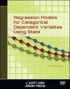 Couverture de l’ouvrage Regression Models for Categorical Dependent Variables Using Stata, Third Edition
