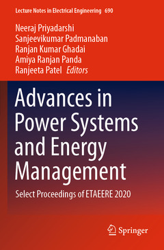 Cover of the book Advances in Power Systems and Energy Management
