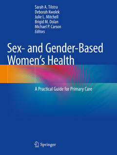 Couverture de l’ouvrage Sex- and Gender-Based Women's Health