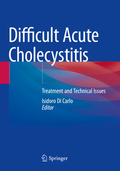 Couverture de l’ouvrage Difficult Acute Cholecystitis