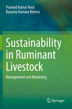 Couverture de l’ouvrage Sustainability in Ruminant Livestock 