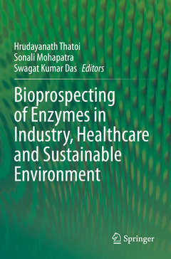 Couverture de l’ouvrage Bioprospecting of Enzymes in Industry, Healthcare and Sustainable Environment