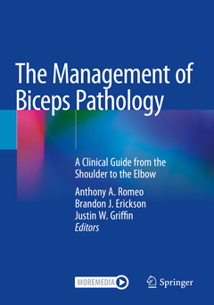 Couverture de l’ouvrage The Management of Biceps Pathology