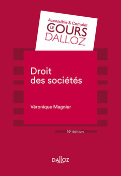 Cover of the book Droit des sociétés. 10e éd.