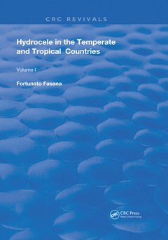 Couverture de l’ouvrage Hydrocele in the Temperate and Tropical Countries