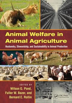 Couverture de l’ouvrage Animal Welfare in Animal Agriculture