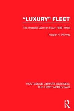 Cover of the book 'Luxury' Fleet: (RLE The First World War)