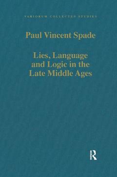 Couverture de l’ouvrage Lies, Language and Logic in the Late Middle Ages
