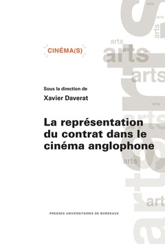 Cover of the book La représentation du contrat dans le cinéma anglophone