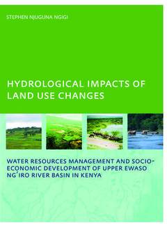 Couverture de l’ouvrage Hydrological Impacts of Land Use Changes on Water Resources Management and Socio-Economic Development ofthe Upper Ewaso Ng'iro River Basin in Kenya
