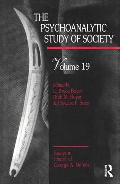 Couverture de l’ouvrage The Psychoanalytic Study of Society, V. 19