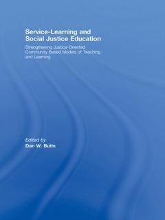 Cover of the book Service-Learning and Social Justice Education