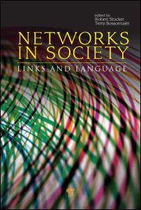 Couverture de l’ouvrage Networks in Society