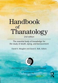 Couverture de l’ouvrage Handbook of Thanatology