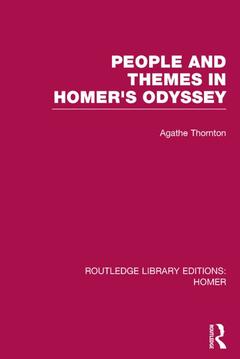 Cover of the book People and Themes in Homer's Odyssey