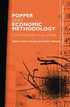 Couverture de l’ouvrage Popper and Economic Methodology