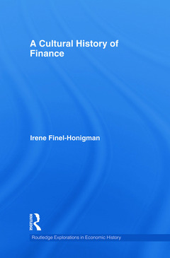 Couverture de l’ouvrage A Cultural History of Finance